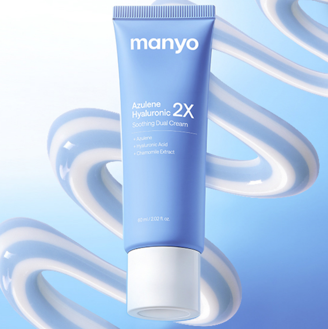 manyo Launches Azulene Hyaluronic 2X Soothing Dual Cream