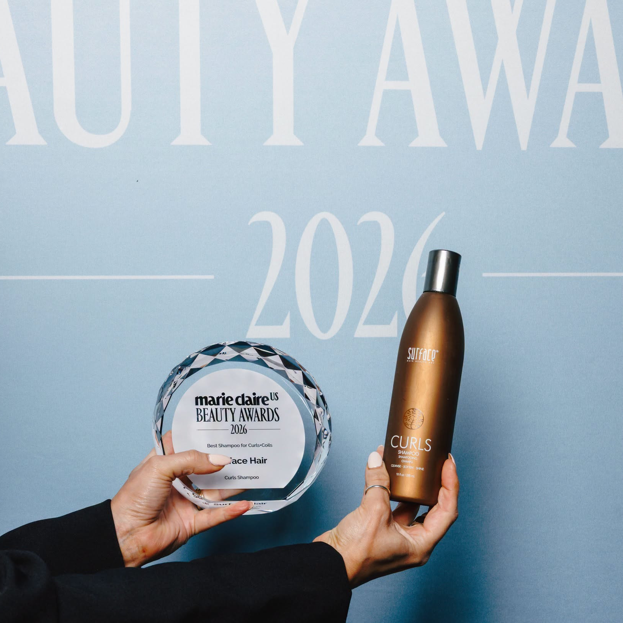Surface Hair Wins 2026 Marie Claire Beauty Award